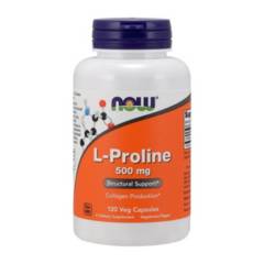 NOW - L-Proline 500 mg - Now (120 capsulas)