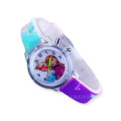 STAINLESS STEEL - Reloj Frozen Princesas con Luces varios colores