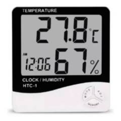DBLUE - Reloj Termometro Digital - Temperatura - Humedad - Alarma