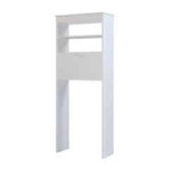 SILCOSIL - Mueble de Baño WC Ahorrador Espacio Silcosil 63 x 160 x 28cm. Color Blanco