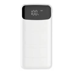 GENERICO - Bateria Portatil Cargador Power Bank 36000mAh Blanco