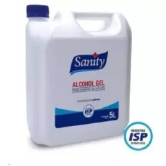 SANITY - Alcohol Gel Bidon 5 Litros Sanity