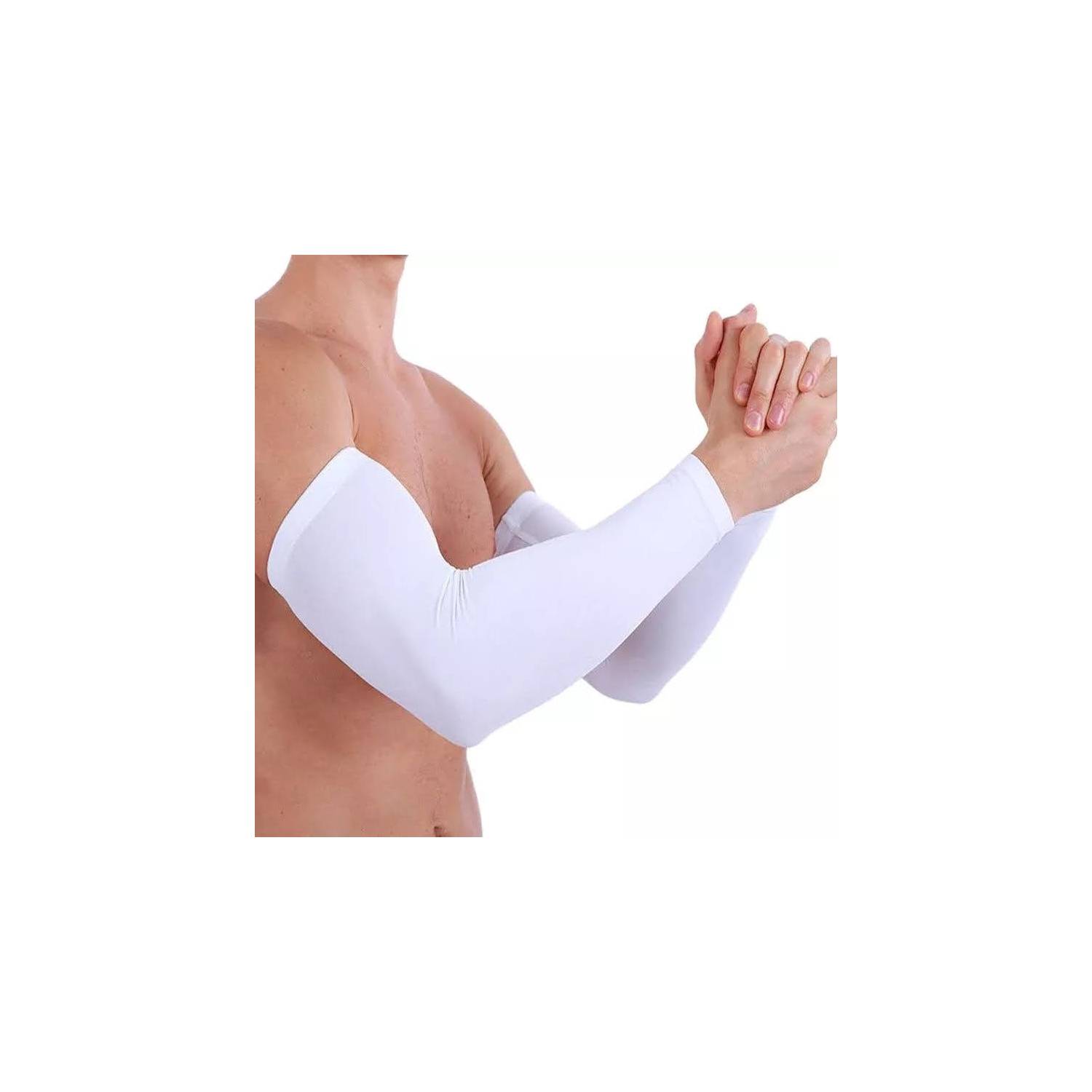 GENERICO mangas deportivas para brazos con protección UV negro