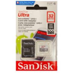 SANDISK - Pack 2 SanDisk Ultra 64GB microSDXC Tarjeta de memoria MICRO64GBX2