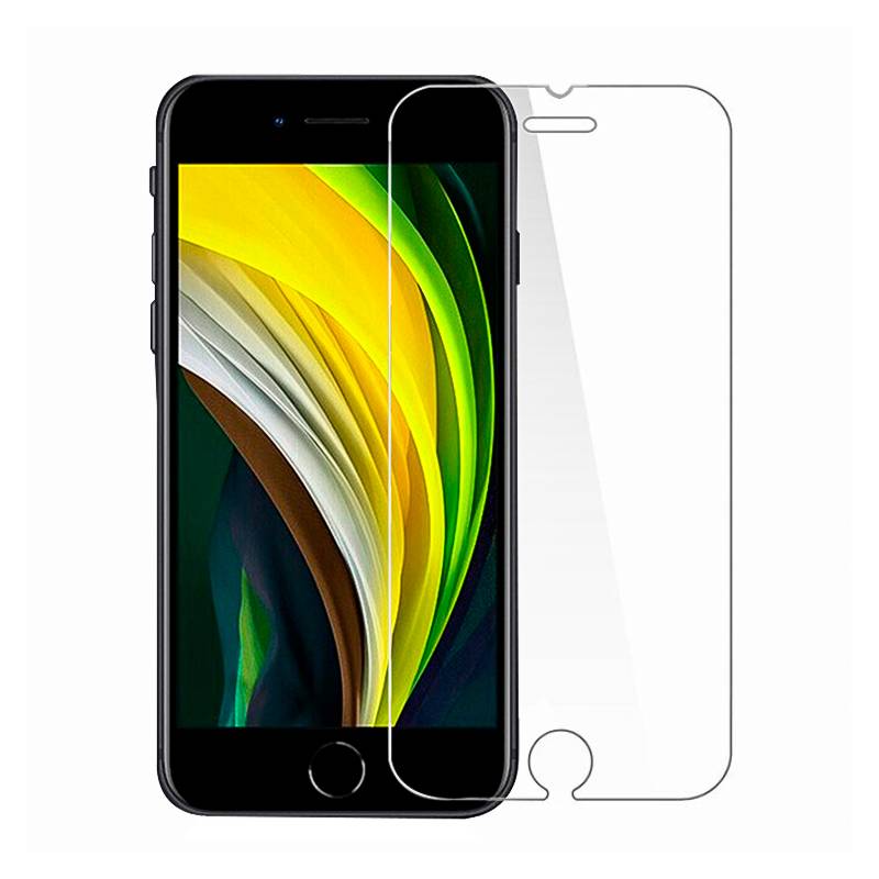 GENERICO Lámina protectora Carcasa para iPhone SE2020 Transparente