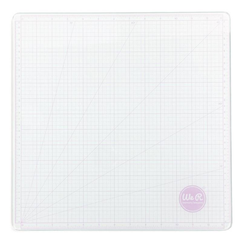 AMERICAN CRAFTS We R Memory Keepers - Precision Glass Cutting Mat - Lilac