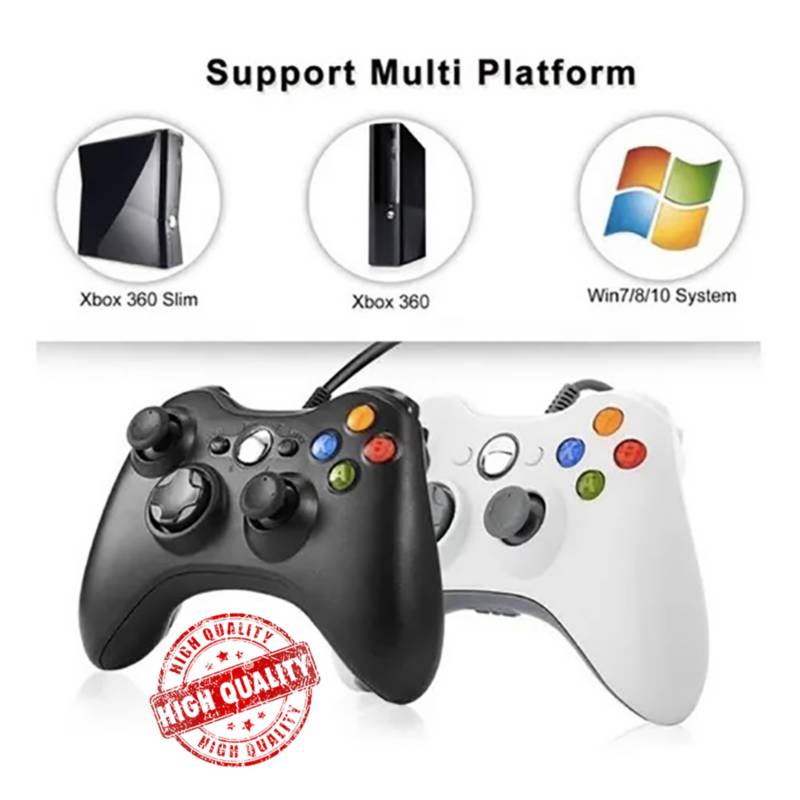 OEM - Joystick Mando Control Xbox 360 -  Pc Cable Alternativo