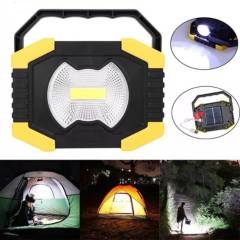 GENERICO - Lámpara Solar de Inundación Recargable USB Camping