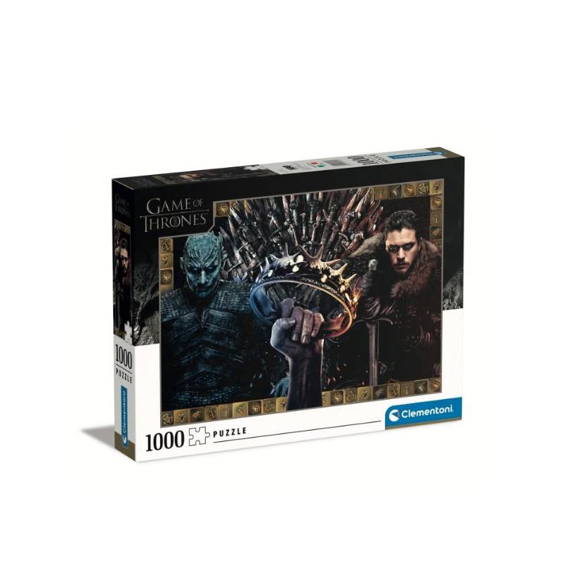 CLEMENTONI - Puzzle 1000 piezas Games of Thrones Nuevo 2022