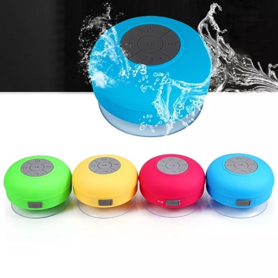 Altavoz Bluetooth con ventosa resistente al agua ideal Ducha Rosa