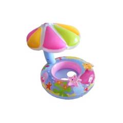 GENERICO - Flotador inflable sombrilla piscina niños bebes