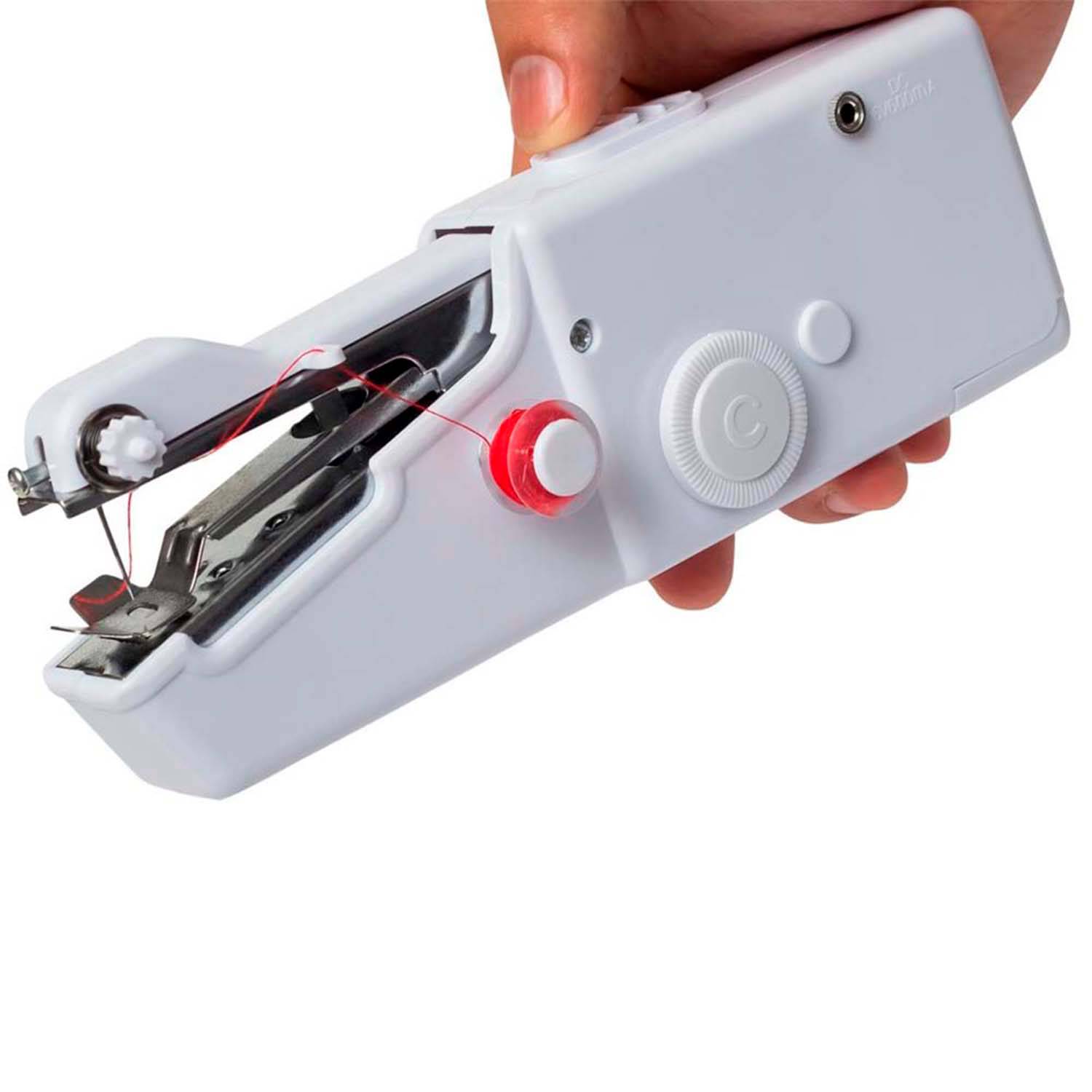 Mini máquina de coser Manual portátil para ropa, herramientas de costura  DIY, tela yeacher Máquina de coser