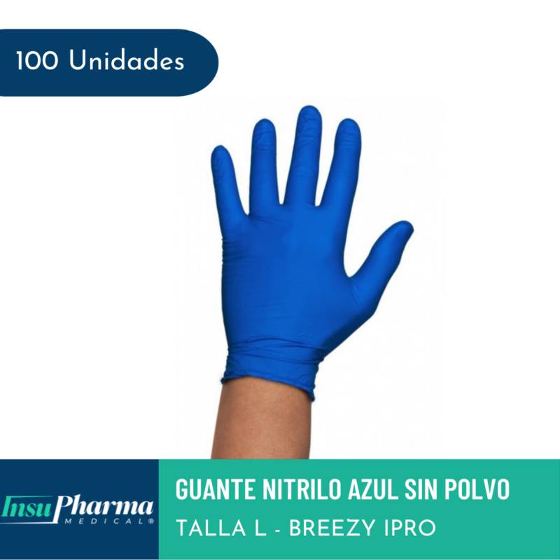 Guantes De Nitrilo Talla L Tresor Celeste