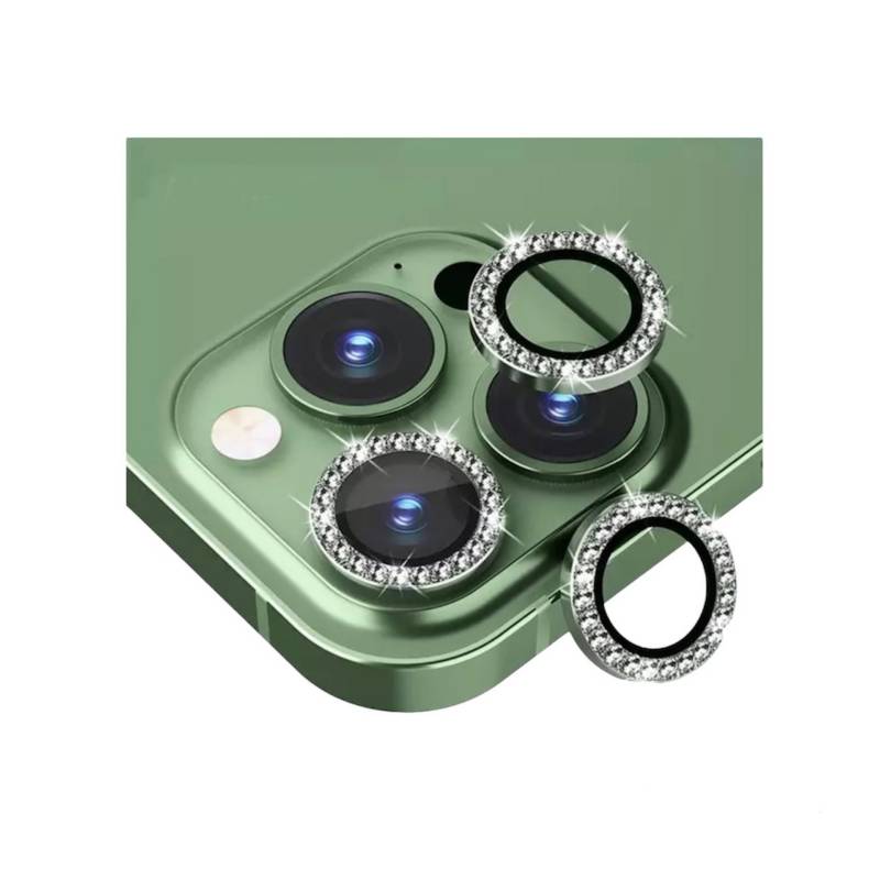 GENERICO - Kit Protector Cubre camara Diamond para iPhone 13 / 13 Pro Max