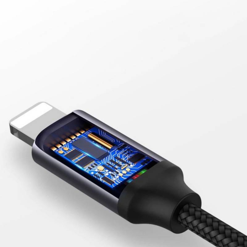 BAZUCA Cable de audio auxiliar para iPhone conector Lightning MFi 35mm