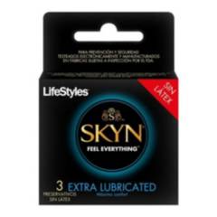 LIFESTYLES - Condones Skyn Extra Lubricado