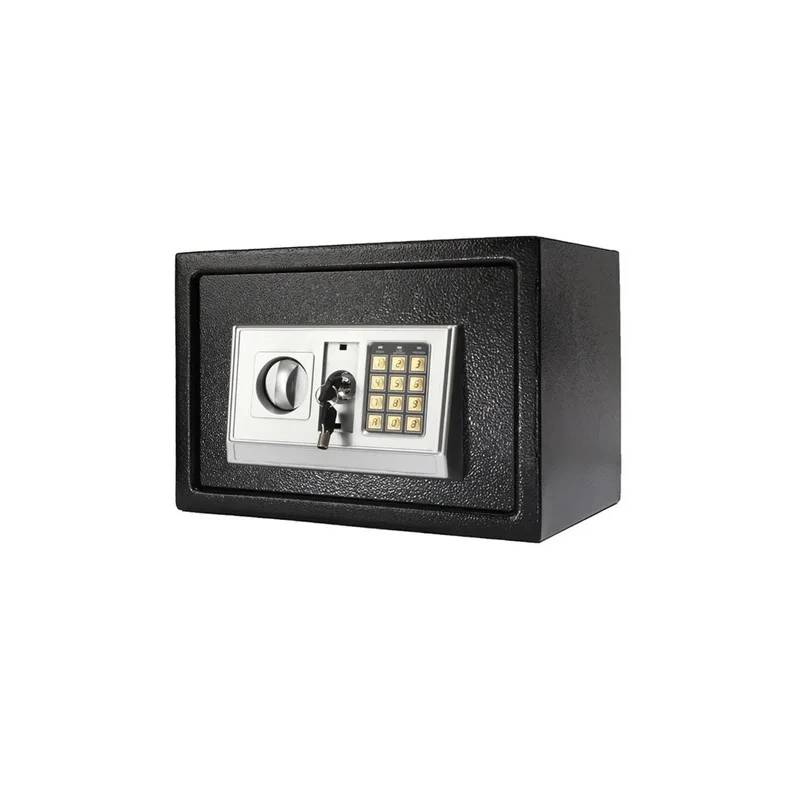 Caja Fuerte Digital Con Llave De Seguridad D10 23x17x17 Cm