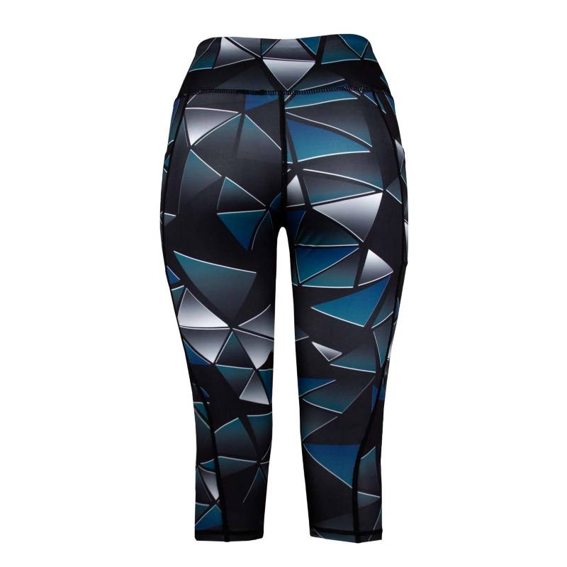 ANDESLAND OUTDOOR APPAREL Calza deportiva con faja reductora negra mujer