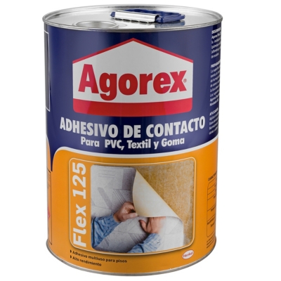 Adhesivo Cola Agorex Profesional Extra Rápida Blanco 1 kg