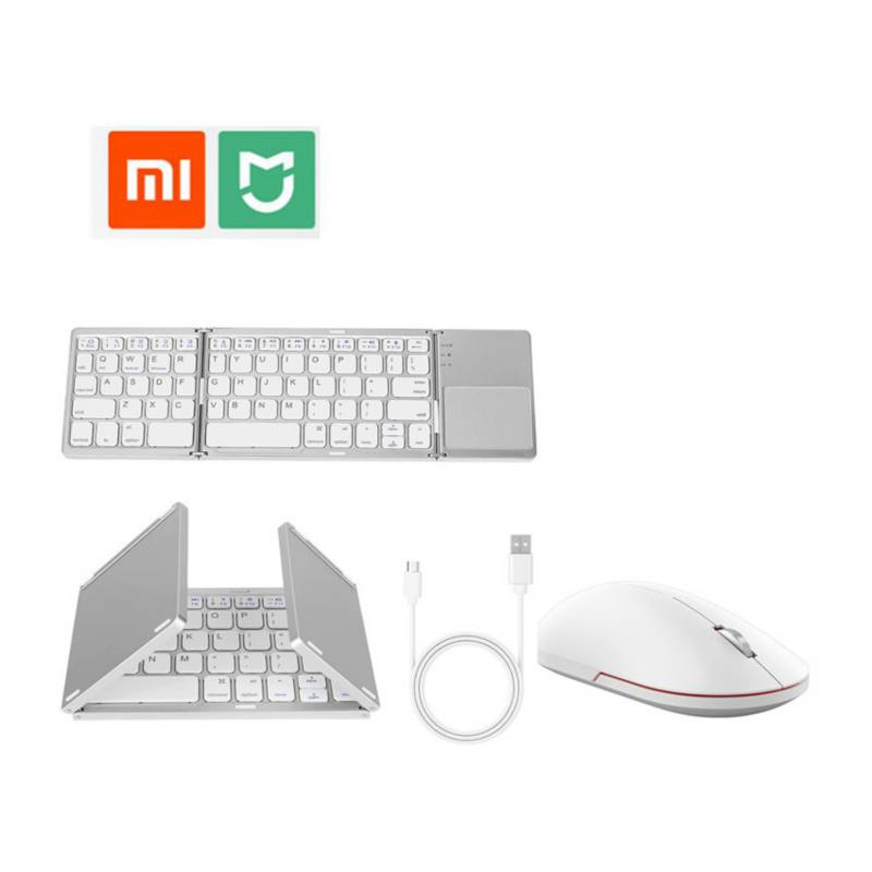 XIAOMI - Kit teclado y mouse inalámbrico bluetooth Xiaomi
