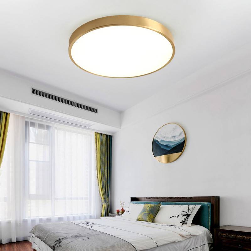  Lámpara de techo LED para dormitorio, moderna lámpara