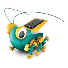 DBLUE - Juguete Robot Solar Grillo Detective