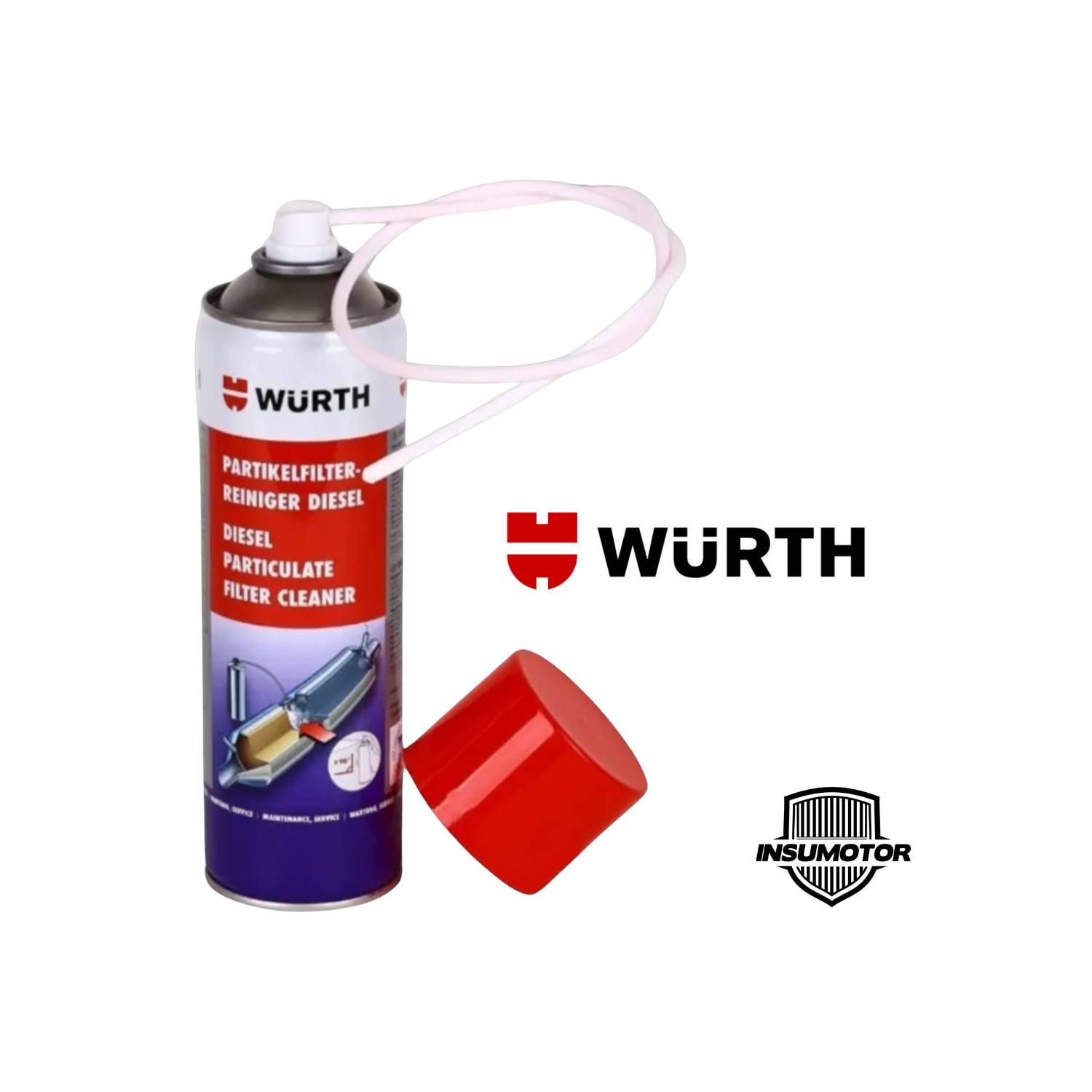 WURTH Aditivo Limpia Filtro Partículas Diesel Dpf Wurth 400 ML.