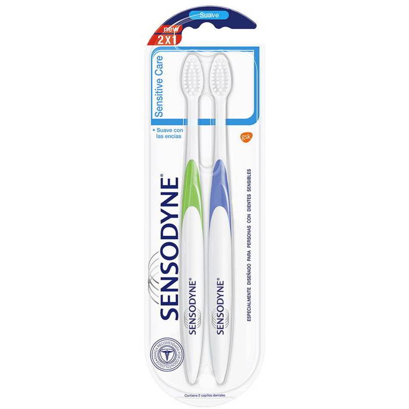 Sensodyne Sensodyne Cepillo Dental Sensitive Care 2 Unidades