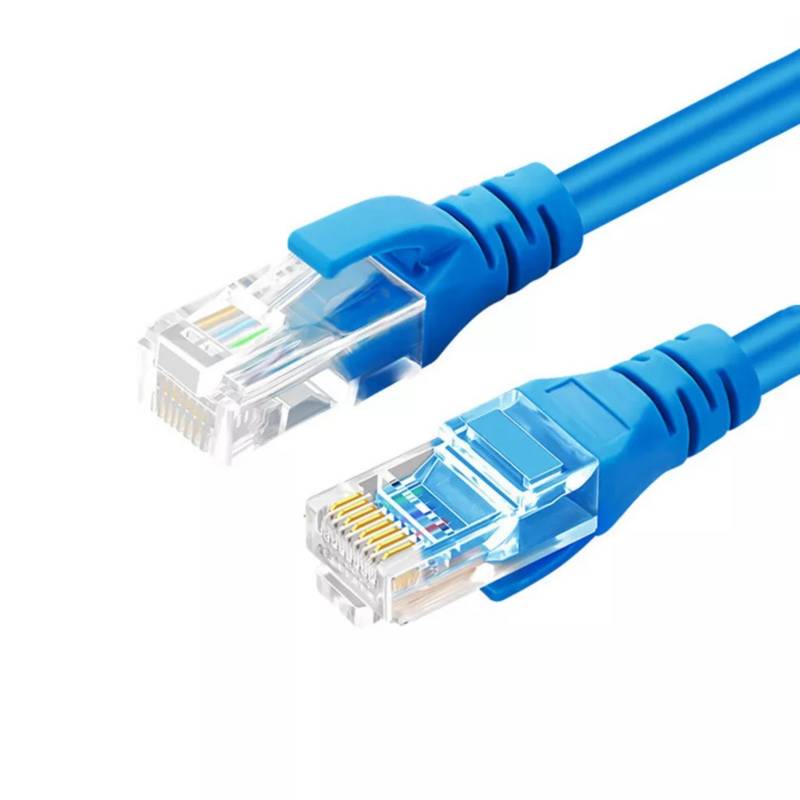 Cable Ethernet de 3 metros, ideal para la conexión de Modem y Router en  Computadoras. Marca Macarena Cable de red CAT5E