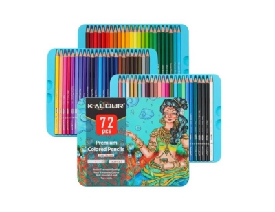 Set 72 Lápices De Dibujo De Colores Profesional Escolar