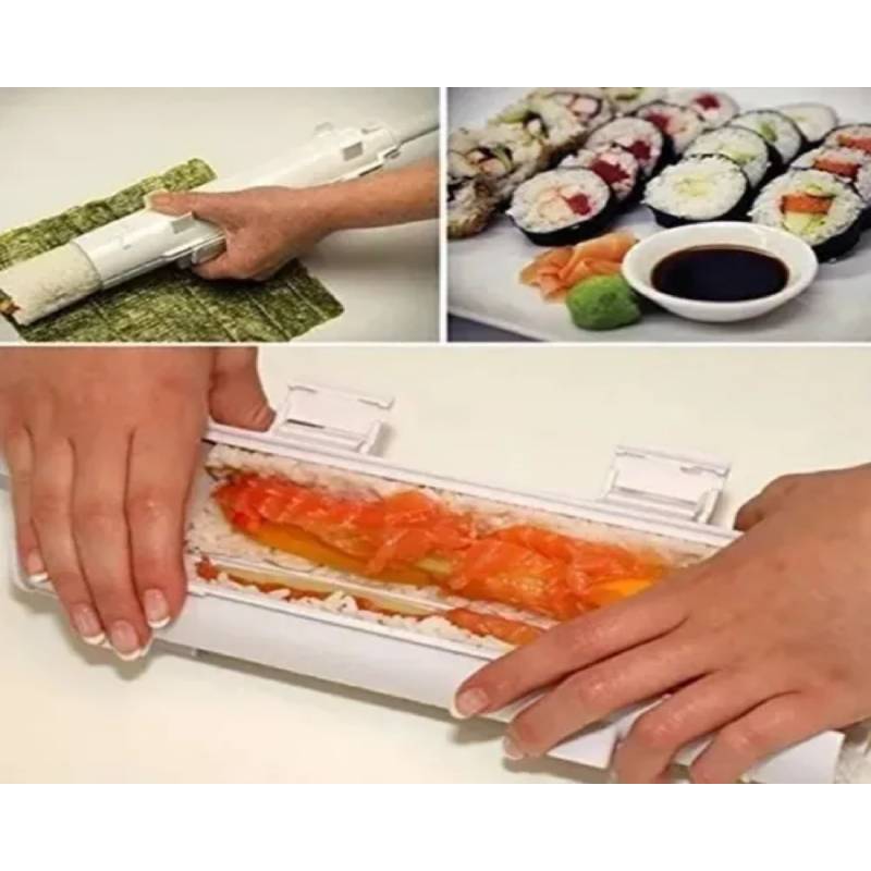 Sushi exprés: así funciona 'la impresora' para hacer rolls en
