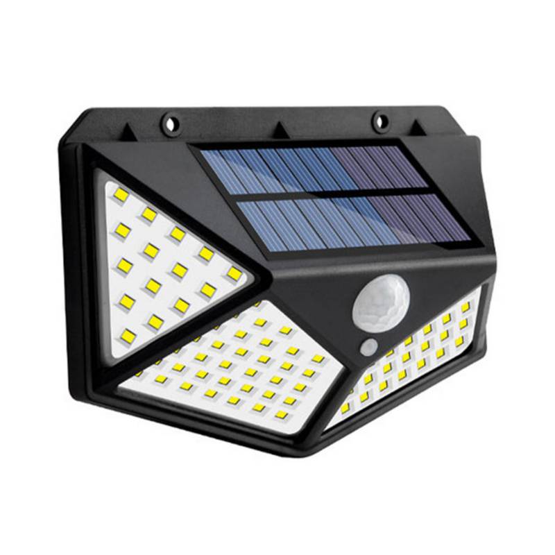 HOME NEAT Foco Luz Solar Exterior 100 LED con Sensor de Movimiento Para  Jardín