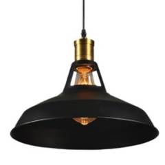 GENERICO - Home-neat lámpara colgante industrial vintage dia 27cm e27