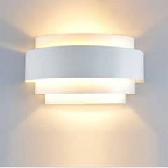 HOME NEAT - Lámpara de pared moderna 25cm Luz cálida