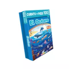 MUNDICROM - Libro Infantil Cuento El Océano + Puzle 100 Piezas. Mundicrom