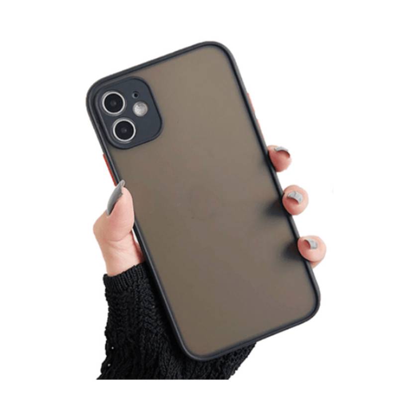 GENERICO Carcasa Silicon Case para Iphone 11 Negra