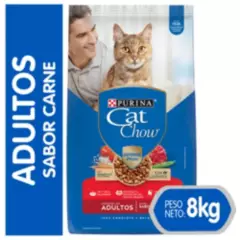 CAT CHOW - Alimento seco para gato CAT CHOW® Adulto Carne 8kg