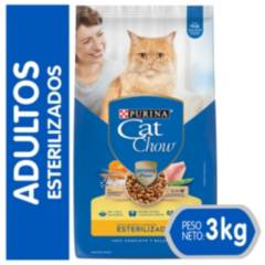 CAT CHOW - Alimento seco para gato CAT CHOW® Esterilizado 3kg
