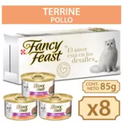 FANCY FEAST - Alimento húmedo FANCY FEAST® Terrine con Pollo 85g