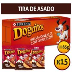 DOGUITOS - Snacks para perros DOGUITOS® Tira de Asado 65g