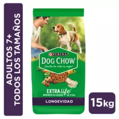 DOG CHOW - Alimento seco para perro DOG CHOW® Adultos 7 Longevidad 15kg