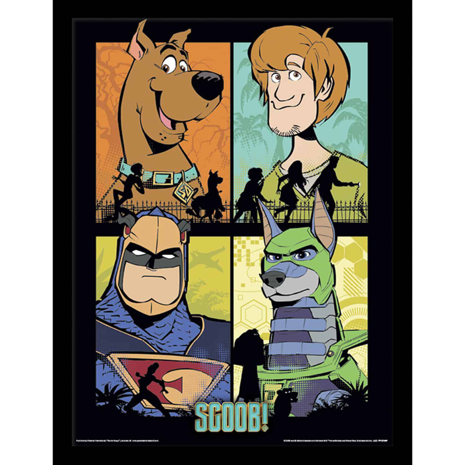 PYRAMID INTERNATIONAL Cuadro de Colección Scooby Doo Scoob The Heroes |  