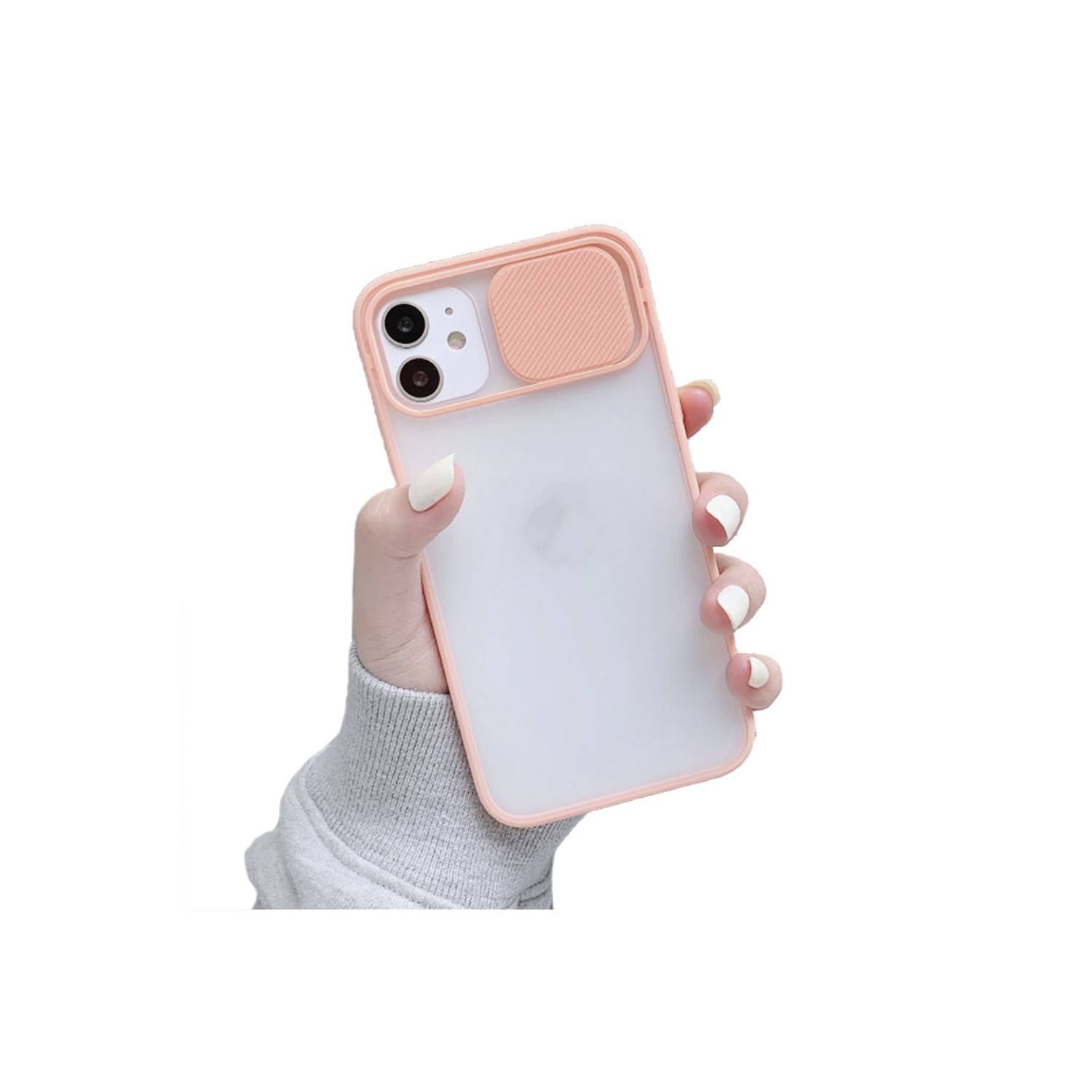 Carcasa Mate con Protección Cámara Para iPhone 13 Pro Max