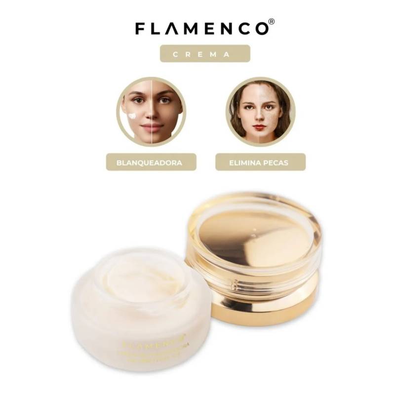 FLAMENCO - Crema Facial Blanqueadora De Arbutina Elimina Pecas