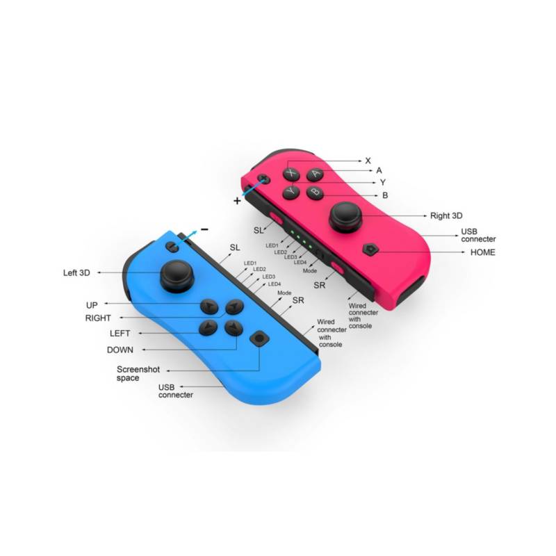 Comprar Mando JoyCon Azul/Rojo Switch