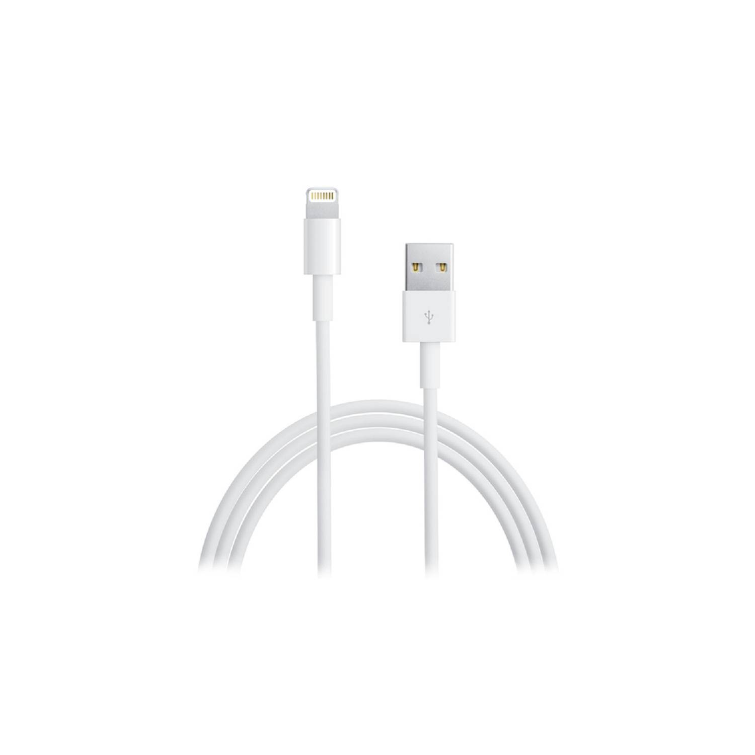 Cable Usb C A Lightning 1 Metro iPhone Certificado Apple Mfi Color Blanco