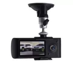LEVO - Cámara De Video Camtek R300 Dvr Hd Doble Auto Gps