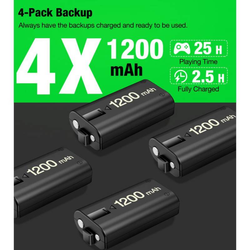 DOBE Batería Recargable para Controles Xbox Series S / X Dobe 1200 mAh