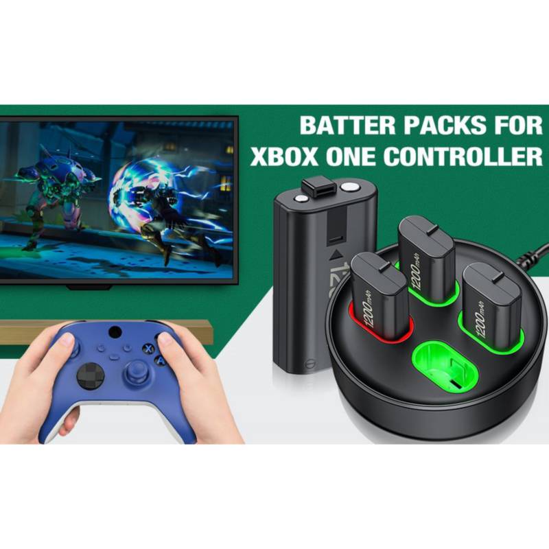 Baterías y cargadores Xbox series X/S