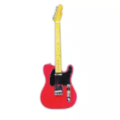 GENERICO - Guitarra Eléctrica Telecaster Roja Maple
